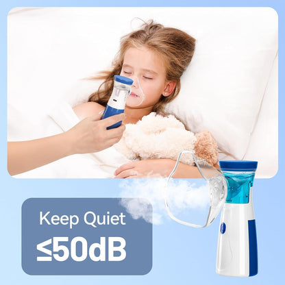 Mesh Nebulizer – Silent & Portable for Kids & Adults