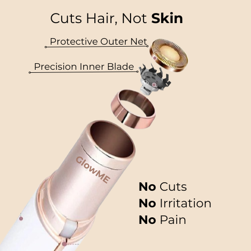 GlowME™ Painless & Precision Facial Trimmer